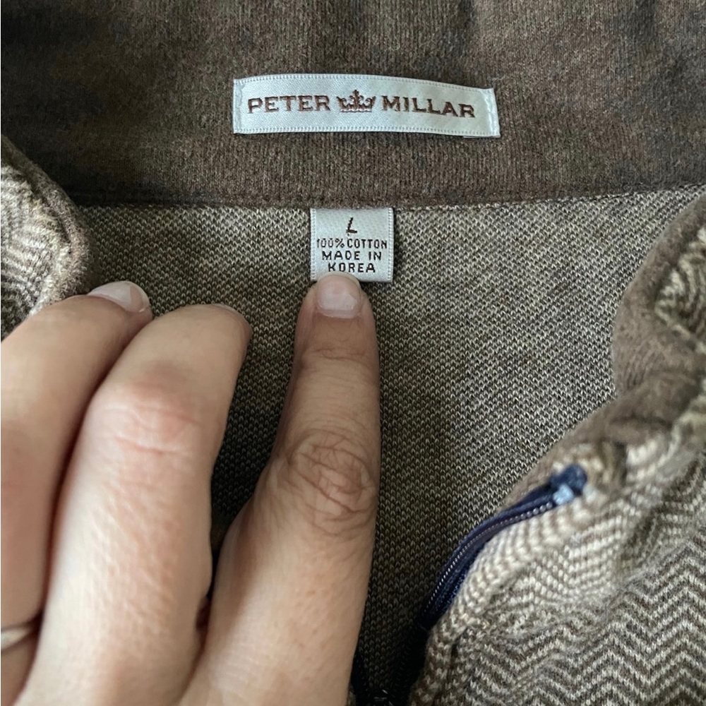 Peter Millar Quarter Zip Sweater - Picture 3 of 8